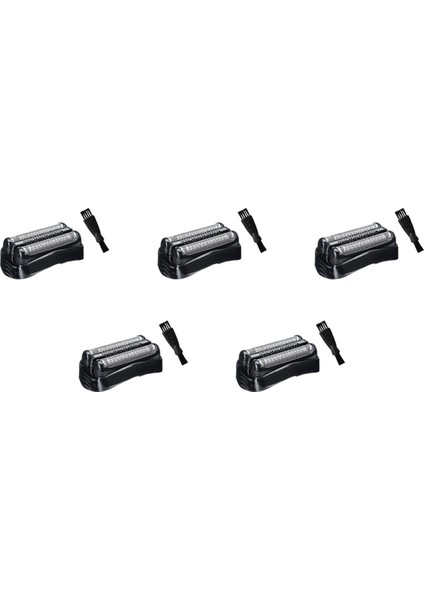 5x 21B Erkek Tıraş Makinesi Yedek Kafa Braun Serisi 3 301S 310S 320S 330S 340S 360S 3010S 3020S 3040 Elektrikli Jilet (Yurt Dışından)