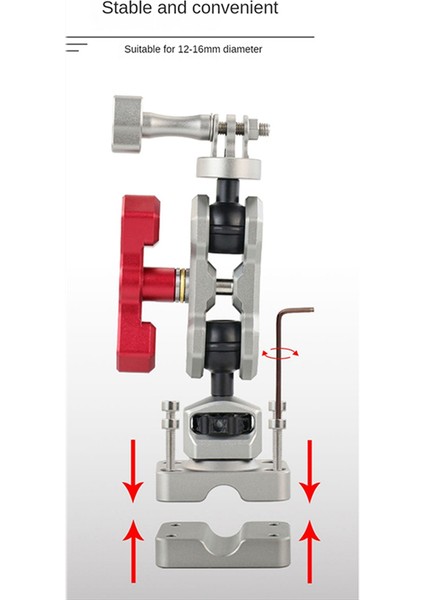 Video Kayıt Aracı Ayarlanabilir Açı Iç Kamera Tutucu G09 Kamera Aksesuarı Kafalık Montajı, Siyah (Yurt Dışından) indirimleri