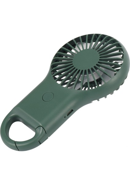 Karabina Fanlar USB Şarj El 7 Renk Işıkları ile Taşınabilir Küçük Fan C Hava Soğutucu Yeşil (Yurt Dışından) indirimleri