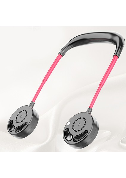 2000 Mah USB Taşınabilir Fan Eller Serbest Boyun Bladeless Asılı Şarj Edilebilir Mini Spor Hayranları Klima Beyaz (Yurt Dışından)