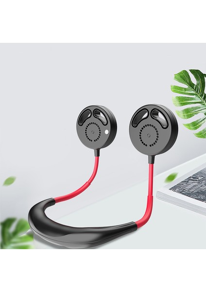 2000 Mah USB Taşınabilir Fan Eller Serbest Boyun Bladeless Asılı Şarj Edilebilir Mini Spor Hayranları Klima Beyaz (Yurt Dışından) fiyatları