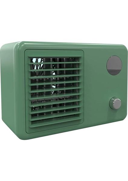 Kişisel Hava Soğutucu, Taşınabilir Klima, Araba Için Şarj Edilebilir Mini Klima Fanı, Masaüstü, Ofis Yeşil (Yurt Dışından)
