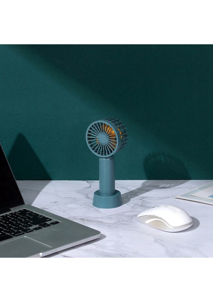 Yaz Mini Soğutucu El USB Taşınabilir Fan Seyahat Için Şarj Edilebilir Açık Ev Ofis Sessiz (Mavi) (Yurt Dışından) modelleri