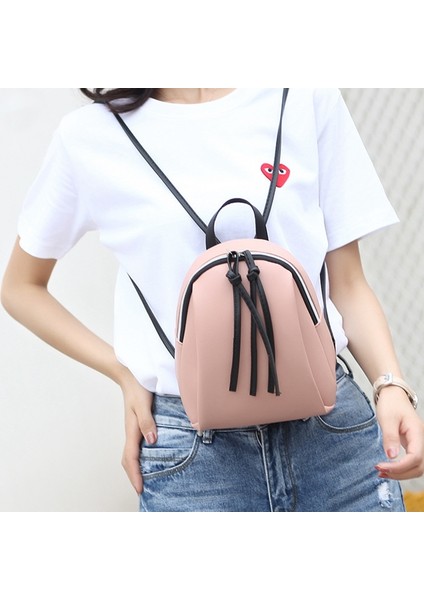 Yeni Vintage Retro Kadın Rahat Omuz Sırt Çantaları Okul Kızlar Omuz Çantaları Kadın Seyahat Sırt Çantaları Gri (Yurt Dışından) modelleri