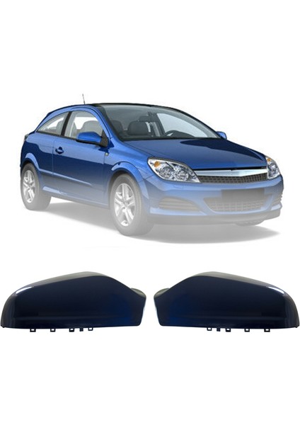 2 Adet Yan Kapı Kanat Dikiz Aynası Kapağı Opel H Mk5 2004-2013 ile Uyumlu Ultra Mavi (Yurt Dışından) modelleri