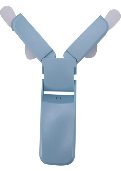 Mini Taşınabilir Çift Elle Katlanır Fan USB Cep Katlama Fanları 2 Kullanım Modu Küçük Elektrikli El Ev Aletleri Mavi (Yurt Dışından) fiyatları