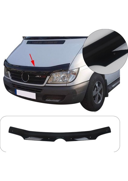 Mercedes Sprinter W901 Uyumlu 2000-2006 Abs Kaput Rüzgarlığı