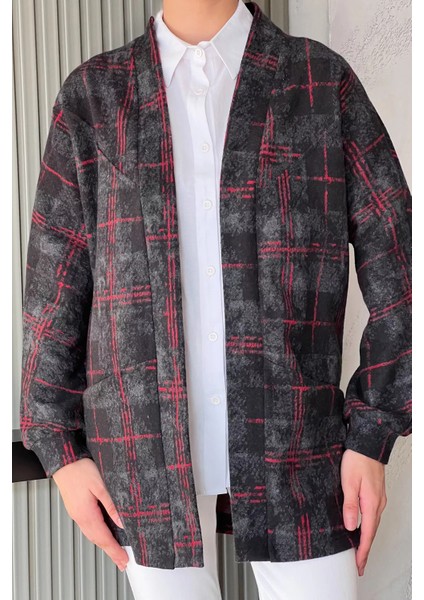 Kadın Tesettür Desenli Ceket modelleri