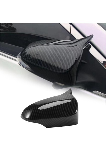 Araba Öküz Boynuz Dikiz Aynası Trim ile Uyumlu C-Yan Dikiz Aynası Kapağı Kapakları Karbon Fiber Görünüm (Yurt Dışından) indirimleri