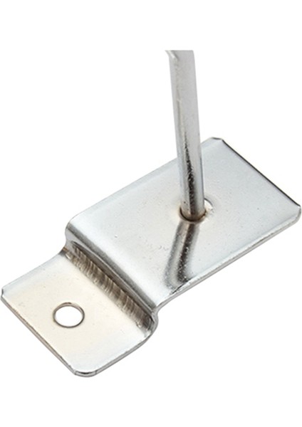 100 x Elementler Tek Kanca Pimi Mağaza Teşhir Montajı Prong Askı 50MM (Yurt Dışından)