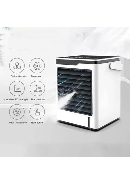 Mini USB Hava Soğutucu Misting Fan Taşınabilir Uzay Klima Fanı, Ev Ofisleri Için 3 Hız ile Kişisel Nemlendirici (Yurt Dışından) modelleri