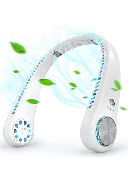 Kişisel Boyun Fanı, Taşınabilir Mini Soğutucu Fan Eller Serbest Bıçaksız 3 Hızlı Pille Çalışan Seyahat Için Giyilebilir (Yurt Dışından) fiyatları