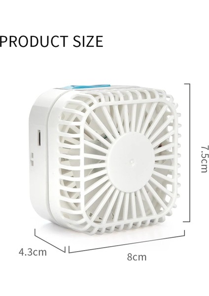 USB Şarj Edilebilir Katlanabilir Seyahat Pembe ile Taşınabilir Misting Fan Kablosuz Serin Sis Nemlendiriciler (Yurt Dışından)