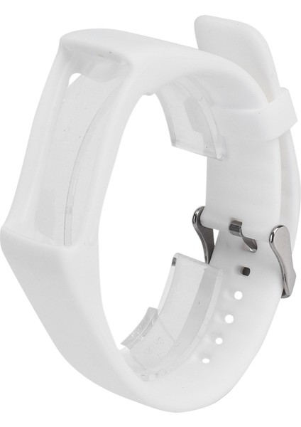 Silikon Kordonlu Saat A360 A370 Bileklik Silikon Bilek Kayışı Akıllı Bilezik Için Yedek Spor Izci Beyaz (Yurt Dışından)