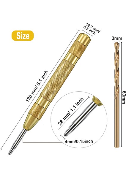 Adım Matkap Ucu Seti 1/4 Inç Hex Shank 5 Flüt Havşa Matkap Ucu Seti 3mm M35 Hss Kobalt Büküm Matkap Ucu (Yurt Dışından) fiyatları