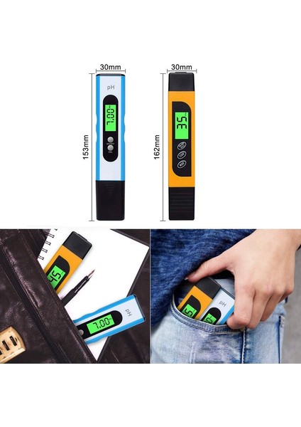 4 In 1 Ph Ölçer Tds Metre Dijital Su Kalitesi Tds Metre Tds Ph Ec Sıcaklık Havuz Akvaryum Içme Suyu (Yurt Dışından)