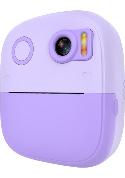 P5 Yazıcı ile Uyumlu Hd Çocuk Oyuncakları Fotoğraf Video Çok Işlevli Taşınabilir Kullanışlı Kamera, Mor B (Yurt Dışından) indirimleri