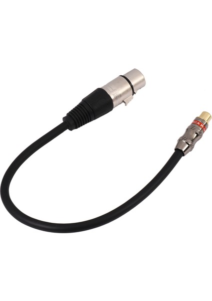 3 Pin Xlr Dişi Rca Dişi Jack Kurşun Ses Kompozit Uzatma Adaptör Kablosu Konektörü ile Uyumlu Mikrofon Amplifikatör (Yurt Dışından)