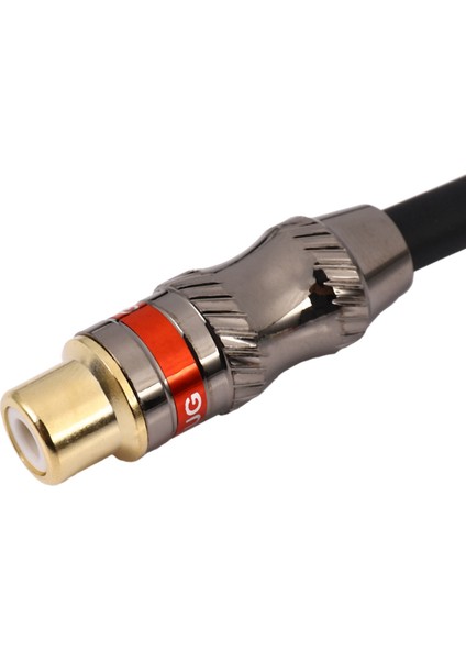 3 Pin Xlr Dişi Rca Dişi Jack Kurşun Ses Kompozit Uzatma Adaptör Kablosu Konektörü ile Uyumlu Mikrofon Amplifikatör (Yurt Dışından)