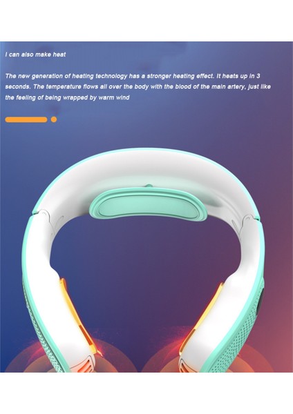 Taşınabilir Klima Boyun Fanı, Yarı Iletken Soğutucu Giyilebilir, Seyahat, Ev, Ofis Için Mavi (Yurt Dışından) fiyatları