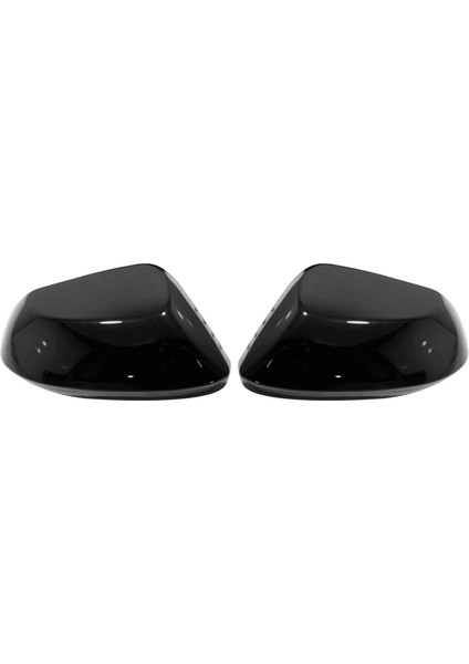 Araba Abs Dikiz Aynası Kapağı Yan Kapı Ayna Dekorasyon Kapak Trim Yaris 2020 2021 ile Uyumlu Siyah (Yurt Dışından)
