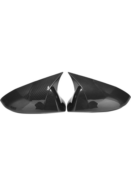 Araba Karbon Fiber Öküz Boynuz Dikiz Yan Cam Ayna Kapağı Trim Çerçeve Yan Ayna Kapakları ile Uyumlu 2021 2022 (Yurt Dışından) indirimleri