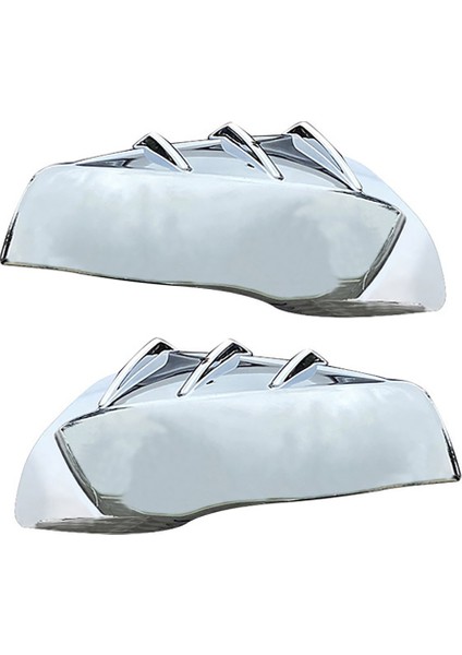 Araba Krom Dikiz Dikiz Yan Cam Ayna Kapağı Trim Çerçeve Yan Ayna Kapakları Alphard 2016-2021 ile Uyumlu (Yurt Dışından)