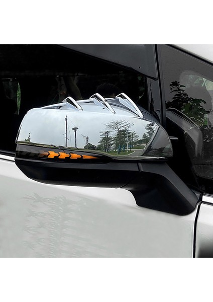 Araba Krom Dikiz Dikiz Yan Cam Ayna Kapağı Trim Çerçeve Yan Ayna Kapakları Alphard 2016-2021 ile Uyumlu (Yurt Dışından) modelleri
