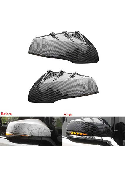 Araba Krom Dikiz Dikiz Yan Cam Ayna Kapağı Trim Çerçeve Yan Ayna Kapakları Alphard 2016-2021 ile Uyumlu (Yurt Dışından) indirimleri