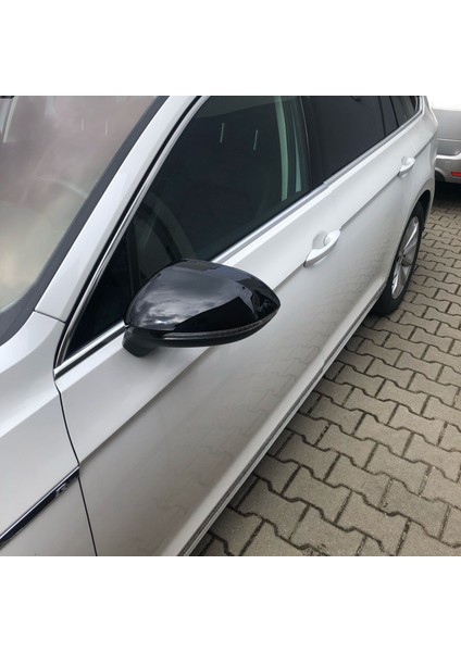Araba Dikiz Aynası Kapağı Yan Ayna Kapağı B8 Varyantı ile Uyumlu 2016 2017 2018 2019 2020 (Yurt Dışından) fırsatları