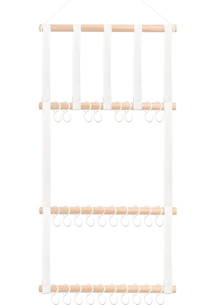 Saç Aksesuarları Tutucu Ekran Saç Fiyonkları Takı Organizatör Kız Için Asılı Scrunchie Tutucu Organizatör Duvar Dekoru A (Yurt Dışından)