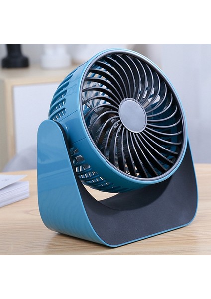 Mini USB Küçük Fan Ofis Masaüstü Sessiz Taşınabilir Şarj Edilebilir B (Yurt Dışından)