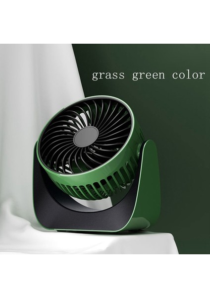 Mini USB Küçük Fan Ofis Masaüstü Sessiz Taşınabilir Şarj Edilebilir B (Yurt Dışından)