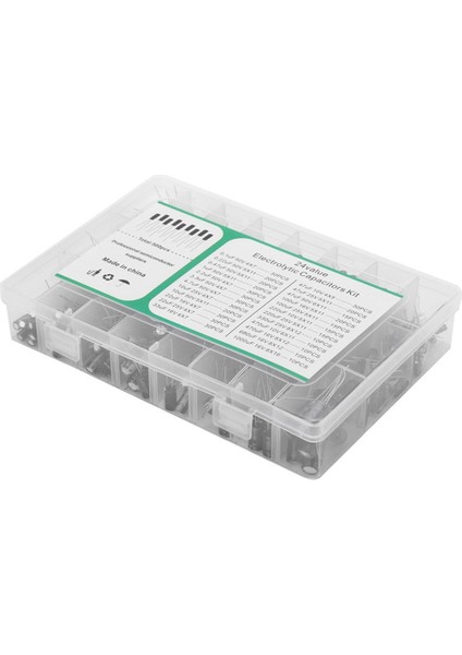 Многоцелевые НАБОРЫ,500PCS 0.1UF-1000UF Hat Içi Elektrolitik Kondansatörler Örnek Kit 16V-50V (Yurt Dışından) fiyatları