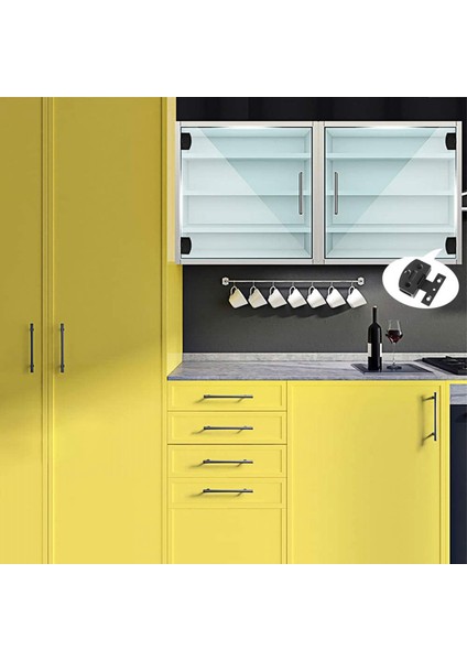 2 Çift Cam Kapı Menteşesi Dolap Vitrin Şarap Dolabı Kapı Menteşesi Yedek Parçalar Ücretsiz Açılış ve Kapanış Sayfası (Yurt Dışından) indirimleri