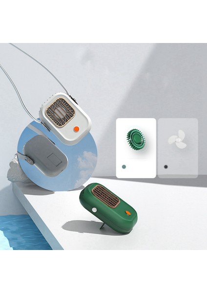 Mini Boyun Asılı Fan Taşınabilir USB Hava Soğutucu Şarj Edilebilir Ventilador Küçük Seyahat El Elektrikli Ev Için A (Yurt Dışından) fiyatları