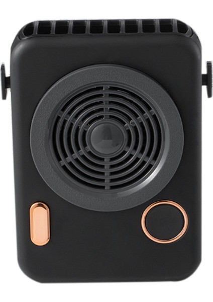 Taşınabilir Asılı Boyun Fanı Mini Elektrikli Soğutma Bel Hava Soğutucu Tembel Siyah (Yurt Dışından) indirimleri