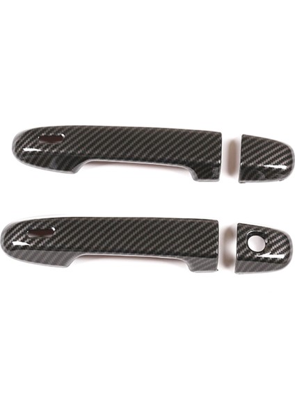 86 GT86 Brz 2012-2020 (Karbon Fiber) ile Uyumlu Araç Dış Kapı Kolu Kapağı Trim (Yurt Dışından)