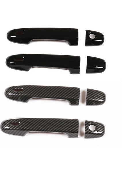 86 GT86 Brz 2012-2020 (Karbon Fiber) ile Uyumlu Araç Dış Kapı Kolu Kapağı Trim (Yurt Dışından)