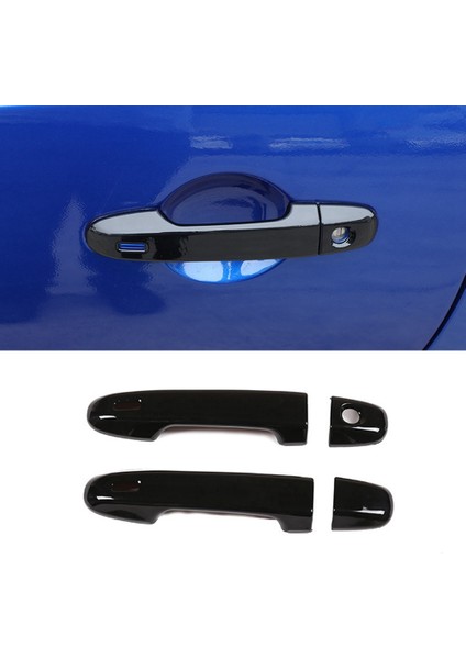 86 GT86 Brz 2012-2020 (Karbon Fiber) ile Uyumlu Araç Dış Kapı Kolu Kapağı Trim (Yurt Dışından)