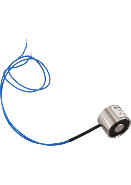 2x Emilmiş Elektrikli Kaldırma Mıknatısı Elektromıknatıs 12VDC 2.5kg 5.5lb 20X15MM (Yurt Dışından)
