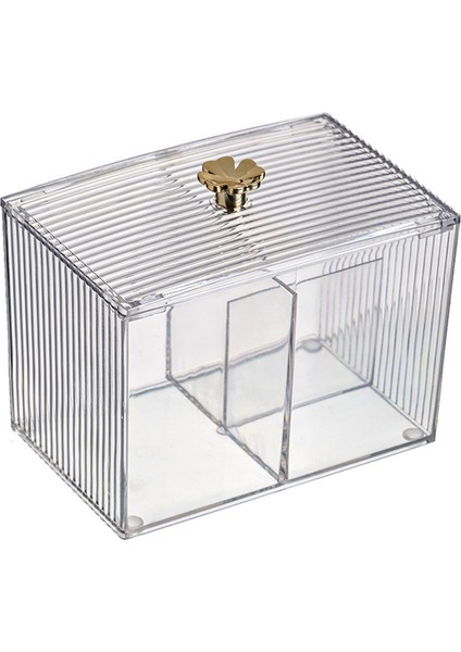 Duvara Monte Pamuk Pedler Depolama Banyo Organizatör Plastik Pamuklu Çubuk Tutucu Tampon Kozmetik (Yurt Dışından)