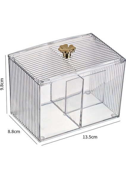 Duvara Monte Pamuk Pedler Depolama Banyo Organizatör Plastik Pamuklu Çubuk Tutucu Tampon Kozmetik (Yurt Dışından) fiyatları