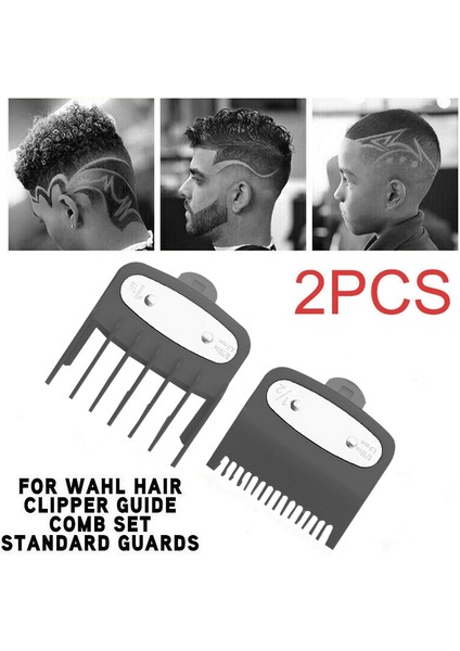 2 Adet Saç Kesme Sınırı Tarak Kılavuzu 1.5mm/4.5mm Boyutu Berber Wahl Için Yedek (Yurt Dışından) fiyatları