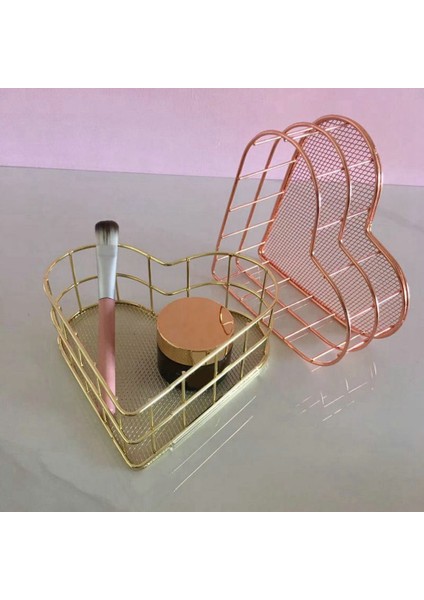 Adet Metal Tepsi Meyve Tepsileri Takı Depolama Tepsileri Örgü Sepet Kalp Tel Sepet Dosya Depolama Sepeti Kitap (Yurt Dışından) fırsatları