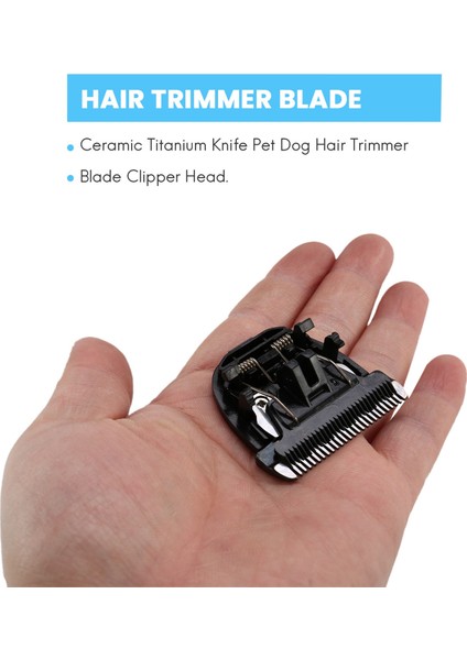 Yüksek Kaliteli Siyah Seramik Titanyum Bıçak Pet Köpek Saç Düzeltici Bıçak Kesme Kafası Baorun P2 P3 P6 P9 S1 Lılı ZP-295 ZP-293 4 (Yurt Dışından) indirimleri