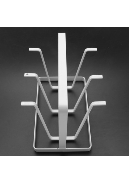 Metal Çelik Kupa Tutucu Askı Mutfak Standı Organizatör Drinkware Kurutma Rafı 6 Kanca Beyaz (Yurt Dışından) modelleri