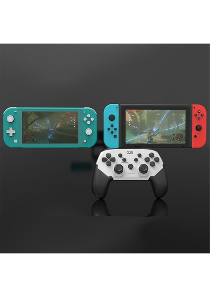 Programlanabilir Geri Tuşları Olan Switch Pro ile Uyumlu Uyumlu Lite OLED Steam Kullanışlı Bluetooth, Kahverengi (Yurt Dışından) indirimleri