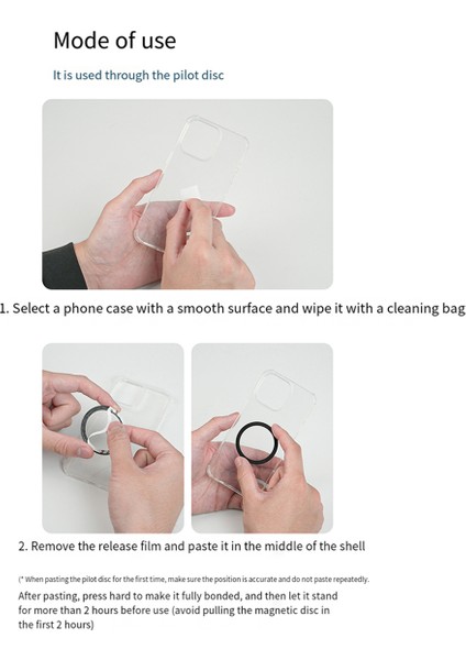 Boyun Tutucu Silikon Manyetik Hızlı Açılan Boyun Montajı Akıllı Telefon ile Uyumlu Gri (Yurt Dışından)