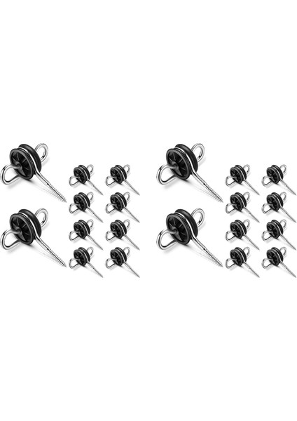 20 Adet Elektrikli Çit Kapısı Kolu Çapa Elektrikli Çit Izolatörleri Çit Tel Izolatörler Elektrikli Çit Ahşap Direk (Yurt Dışından)